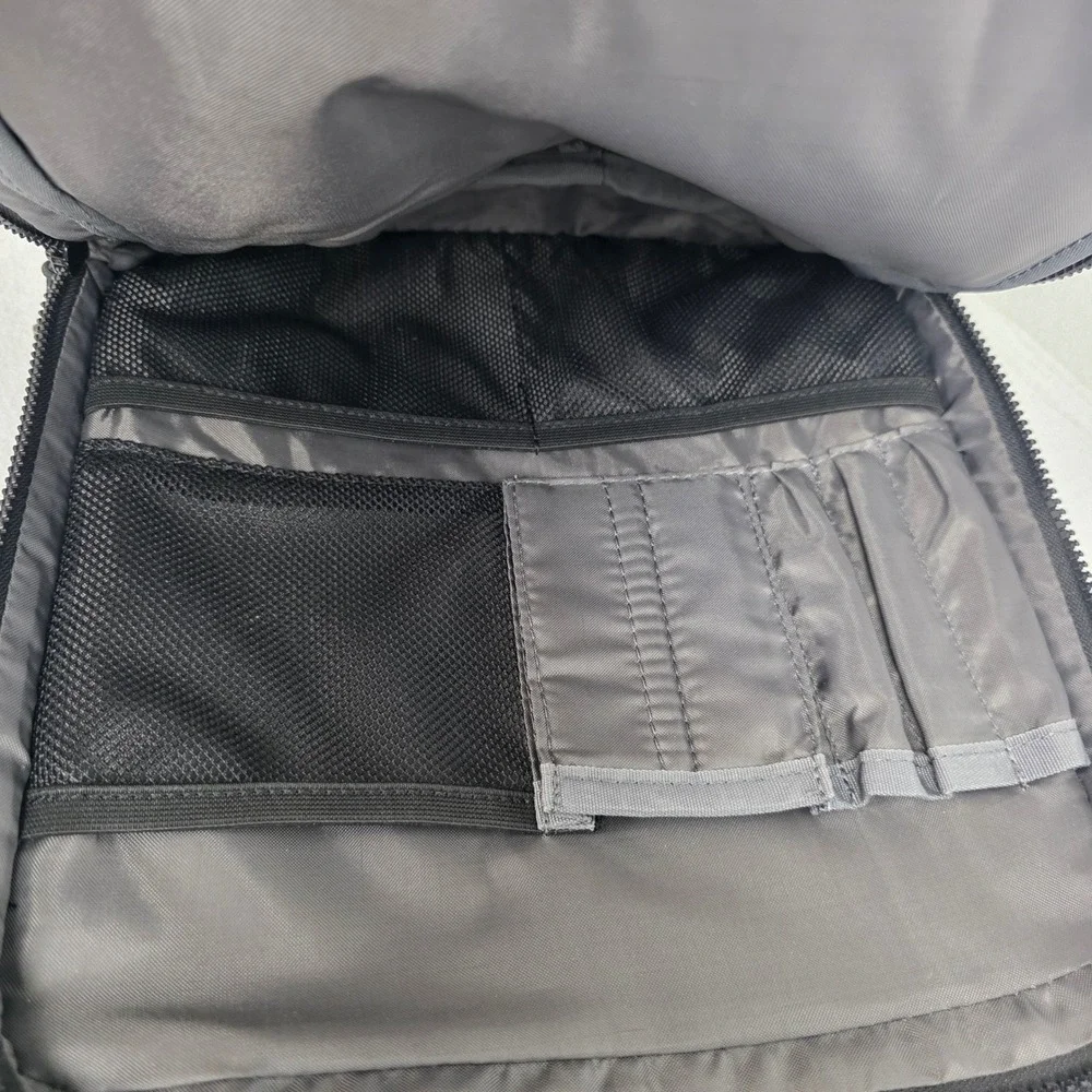 OGIO Sly Slim Laptop Backpack Gray Heather Commuter Bag Corporate Logo